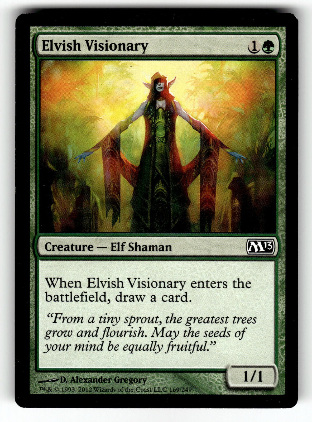 Elvish Visionary – 8 DDR: Duel Decks: Nissa vs. Ob Nixilis C LP