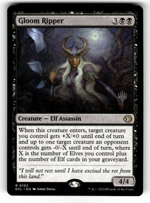 Gloom Ripper – 102 PPECL: Promo Pack: Lorwyn Eclipsed R NM