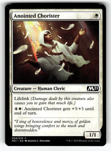 Anointed Chorister – 4 M21: Core Set 2021 C LP