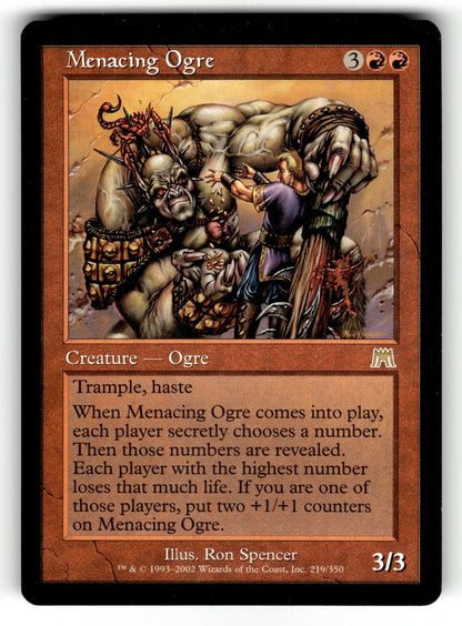 Menacing Ogre – 219 ONS: Onslaught R MP