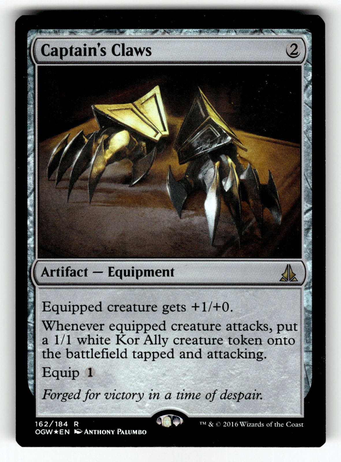 Captain's Claws – 162 OGW: Oath of the Gatewatch R Foil LP