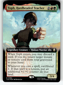 Toph, Hardheaded Teacher (Extended Art) – 384 TLA: Avatar: The Last Airbender R FoilNM