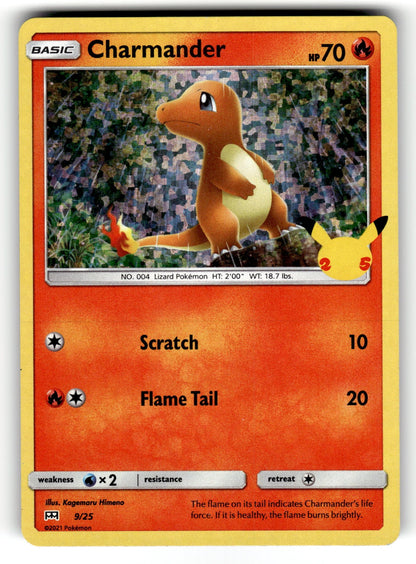 Charmander – 009/025 M21: McDonald's 25th Anniversary Promos Promo Holo LP