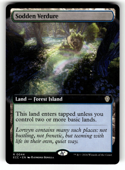 Sodden Verdure (Extended Art) – 44 ECC: Commander: Lorwyn Eclipsed R NM