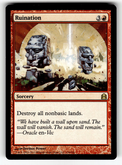 Ruination – 134 CMD: Commander R NM