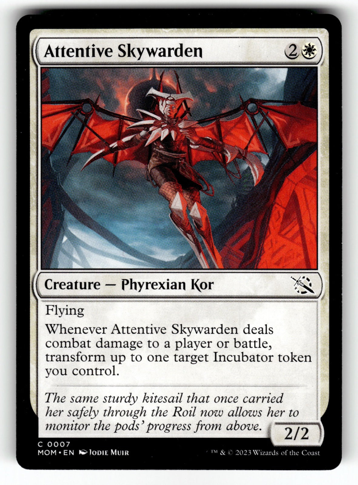 Attentive Skywarden – 7 MOM: March of the Machine C NM