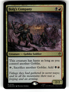 Bolg's Company – 149 HOB: The Hobbit R Foil NM