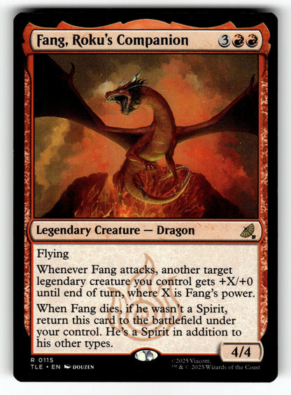 Fang, Roku's Companion – 115 TLE: Avatar: The Last Airbender: Eternal-Legal R LP