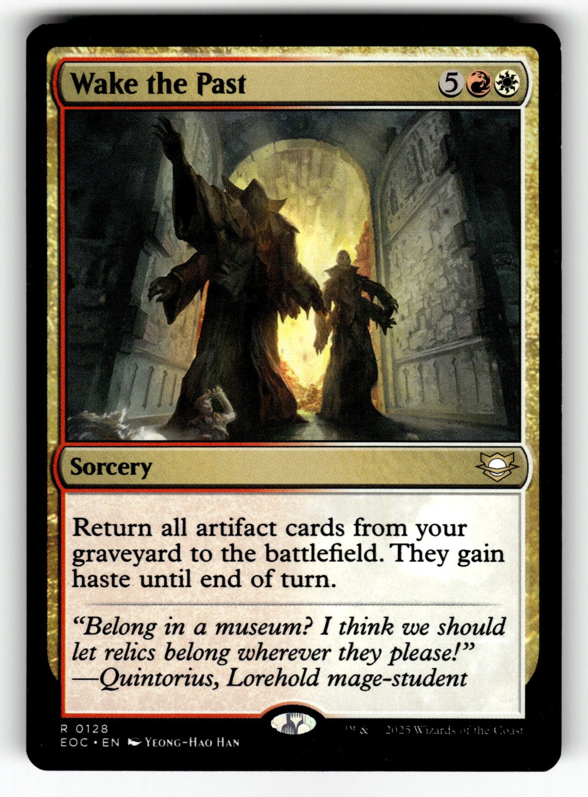 Wake the Past – 128 EOC: Commander: Edge of Eternities R NM