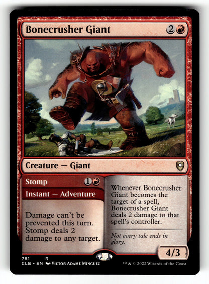 Bonecrusher Giant – 781 CLB: Commander Legends: Battle for Baldur's Gate R NM