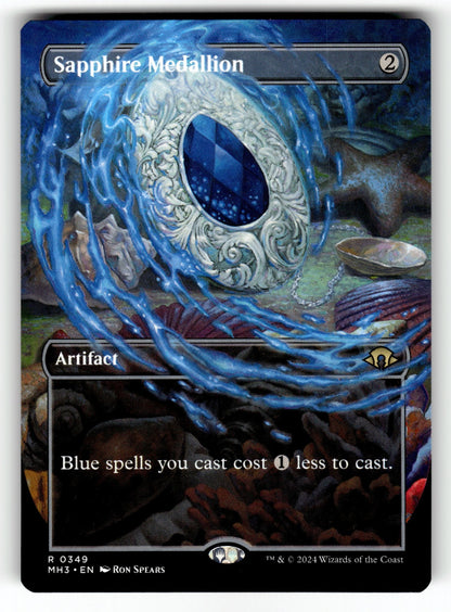 Sapphire Medallion (Borderless) – 349 MH3: Modern Horizons 3 R NM