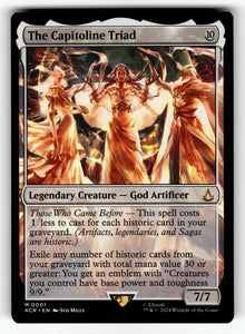 The Capitoline Triad – 1 ACR: Universes Beyond: Assassin's Creed M NM