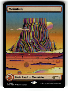 Mountain (Rainbow Foil) – 1481 SLD: Secret Lair Drop Series R Foil NM