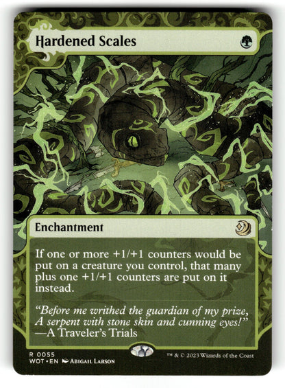 Hardened Scales – 55 WOT: Wilds of Eldraine: Enchanting Tales R NM