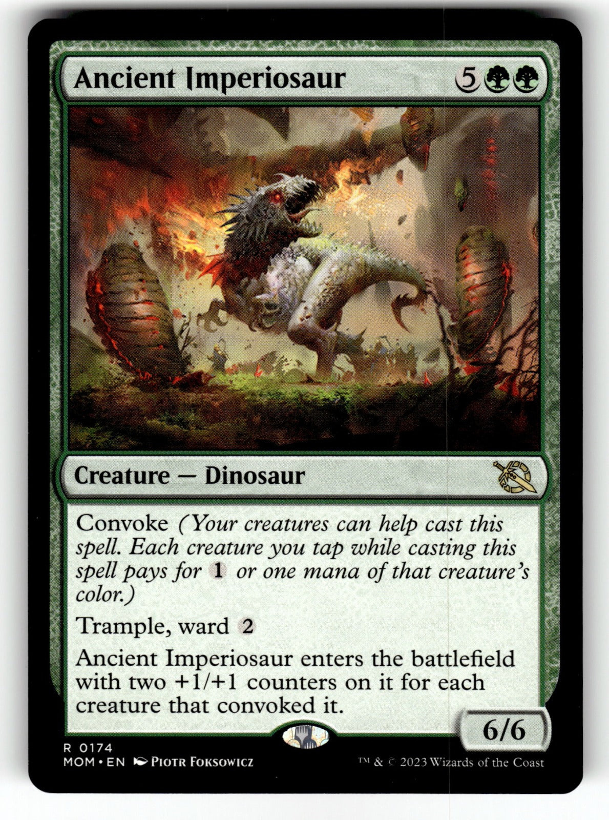 Ancient Imperiosaur – 174 MOM: March of the Machine R NM