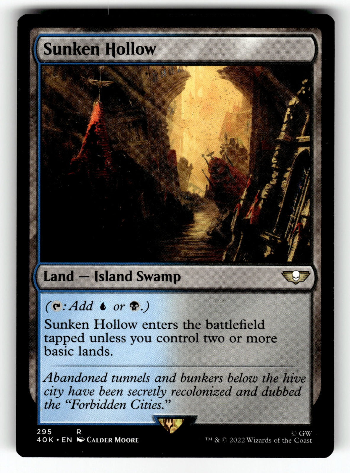 Sunken Hollow – 295 40K: Universes Beyond: Warhammer 40,000 R NM