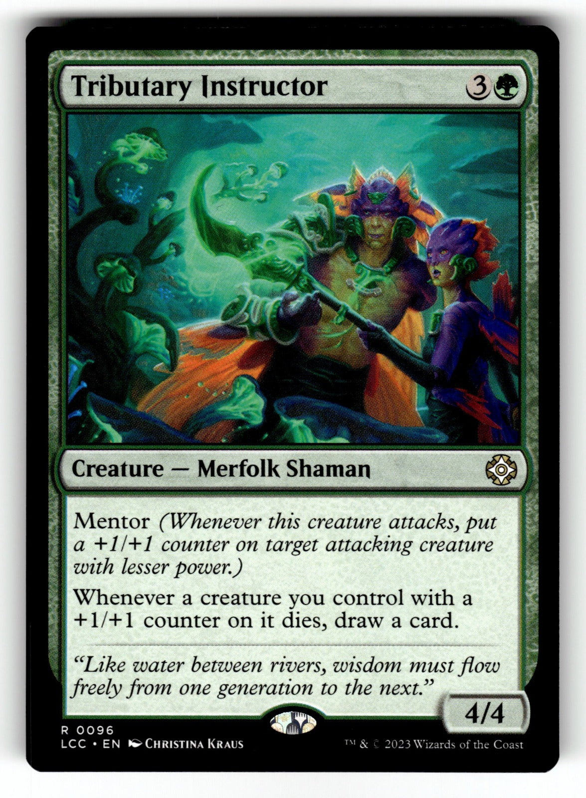 Tributary Instructor – 96 LCC: Commander: The Lost Caverns of Ixalan R NM