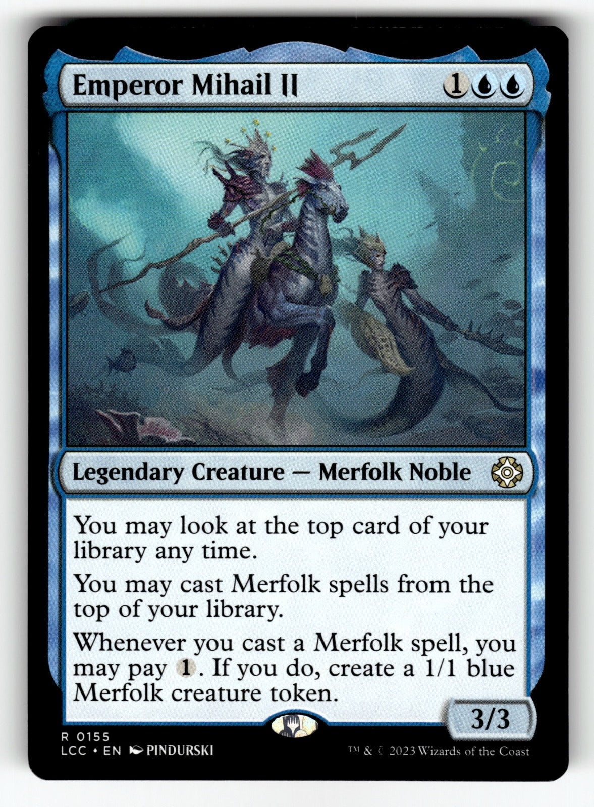 Emperor Mihail II – 155 LCC: Commander: The Lost Caverns of Ixalan R NM