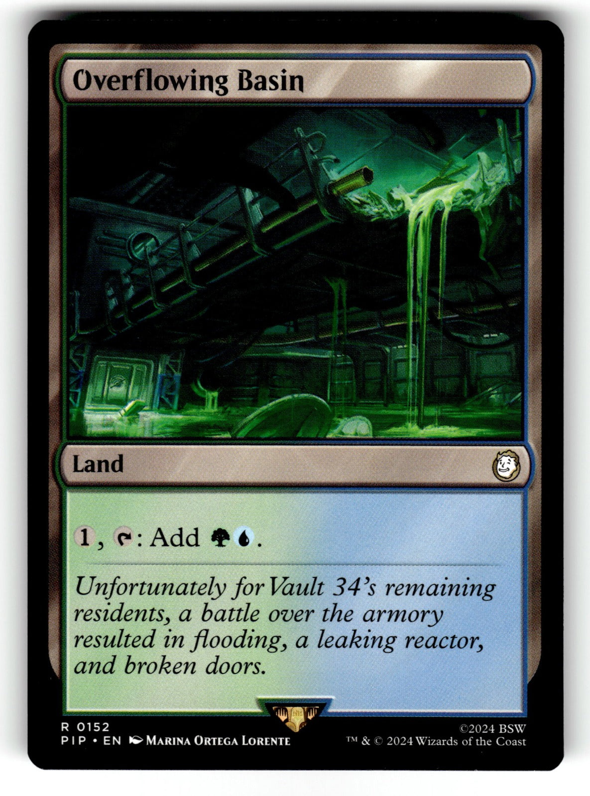 Overflowing Basin – 152 PIP: Universes Beyond: Fallout R NM