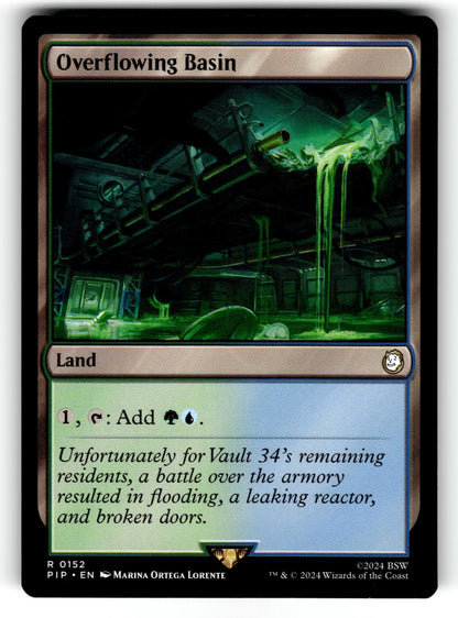 Overflowing Basin – 152 PIP: Universes Beyond: Fallout R NM