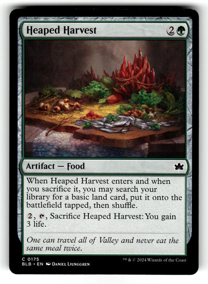 Heaped Harvest – 175 BLB: Bloomburrow C NM