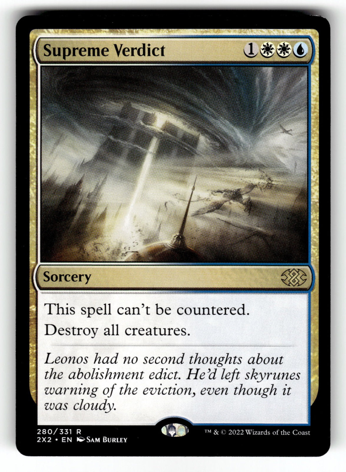 Supreme Verdict – 280 2X2: Double Masters 2022 R NM