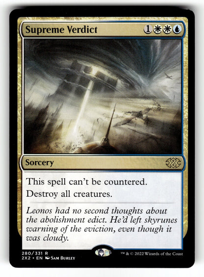 Supreme Verdict – 280 2X2: Double Masters 2022 R NM