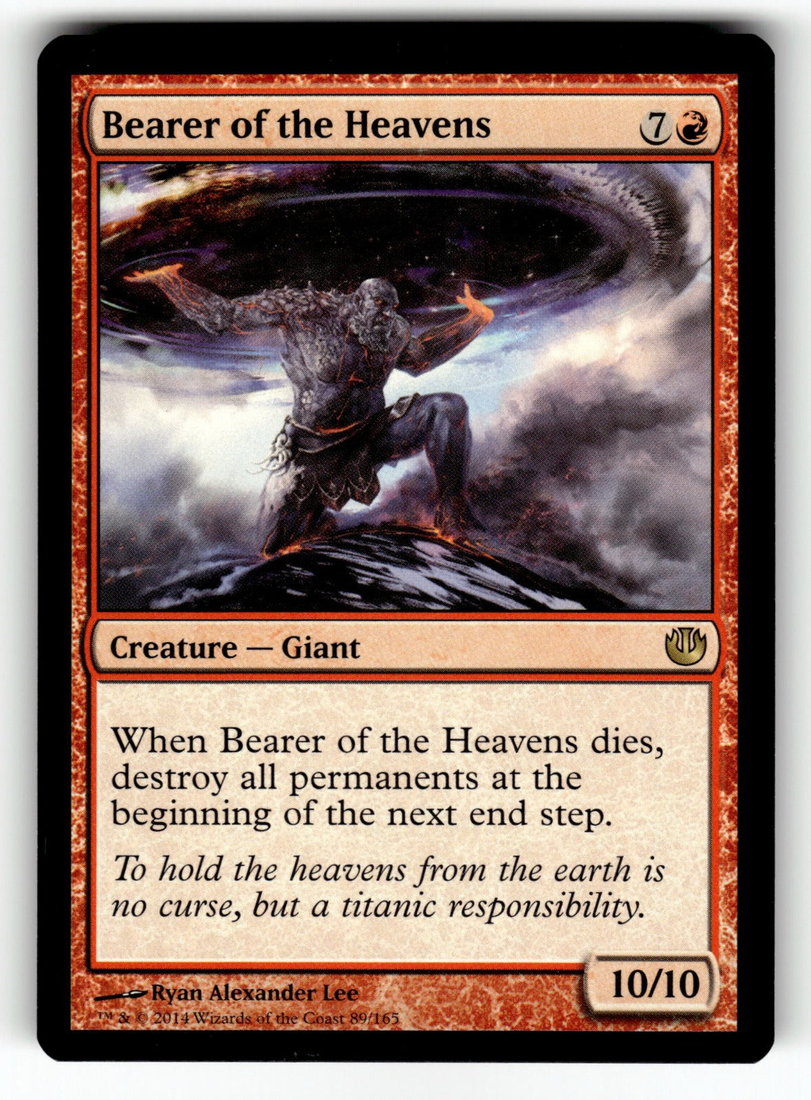 Bearer of the Heavens – 89 JOU: Journey Into Nyx R NM