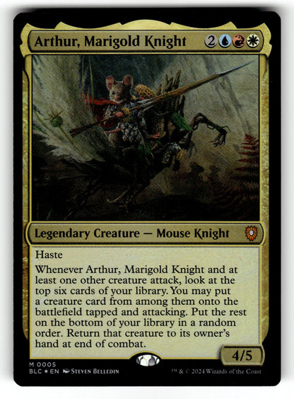 Attended Knight – 5 M13: Magic 2013 (M13) C Foil LP