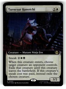 Turncoat Kunoichi (Extended Art) – 260 TMT: Teenage Mutant Ninja Turtles R Foil NM