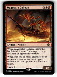 Magmatic Galleon (Extended Art) – 376 LCI: The Lost Caverns of Ixalan R NM