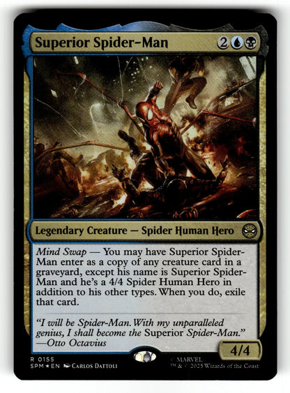 Superior Spider-Man – 155 SPM: Marvel's Spider-Man R Foil NM
