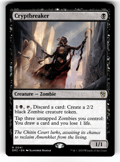 Cryptbreaker – 41 DRC: Commander: Aetherdrift R NM