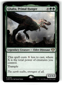 Ghalta, Primal Hunger – 292 CMM: Commander Masters R LP