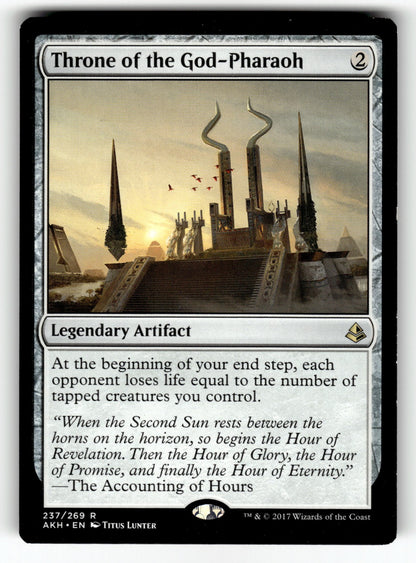 Throne of the God-Pharaoh – 237 AKH: Amonkhet R LP