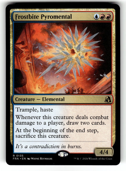 Frostbite Pyromental – 135 FRA: Reality Fracture R NM