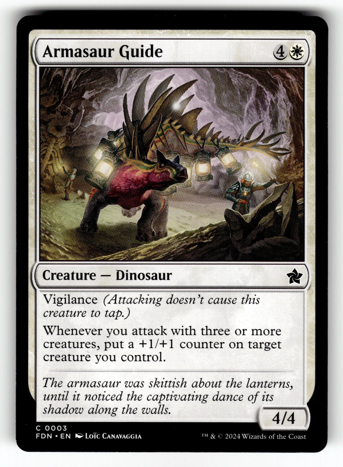 Armasaur Guide – 3 FDN: Foundations C NM