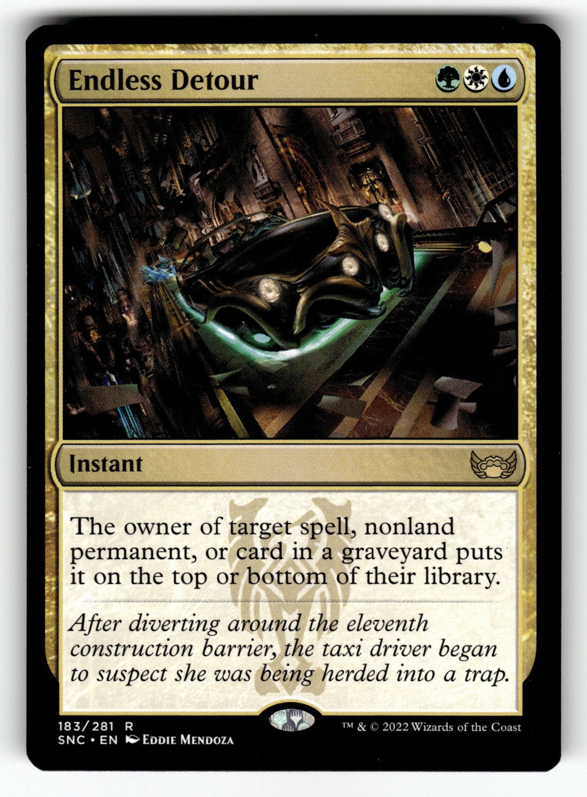 Endless Detour – 183 PRE: Prerelease Cards R FoilNM