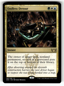 Endless Detour – 183 PRE: Prerelease Cards R FoilNM