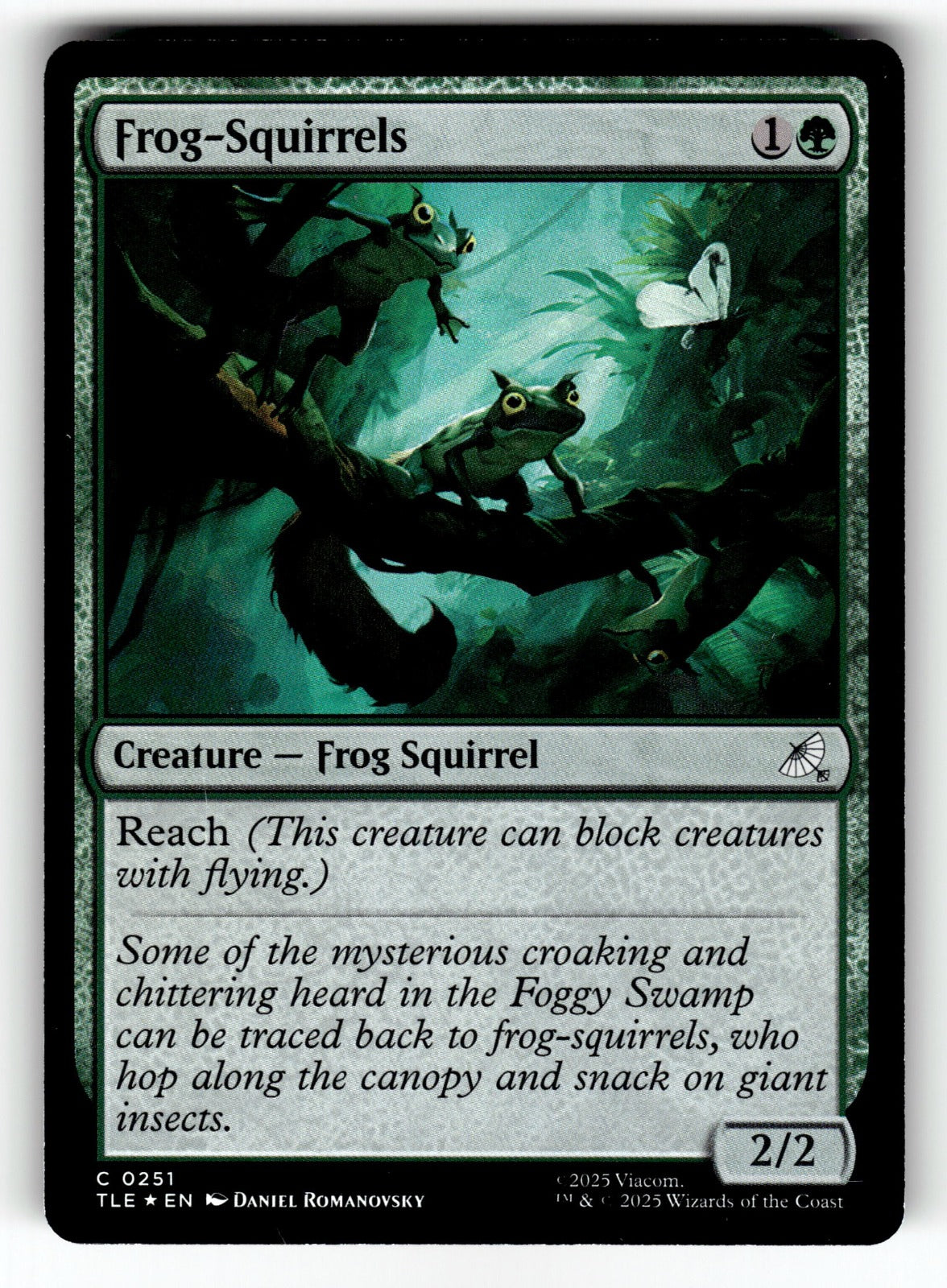 Frog-Squirrels – 251 TLE: Avatar: The Last Airbender: Eternal-Legal C Foil NM