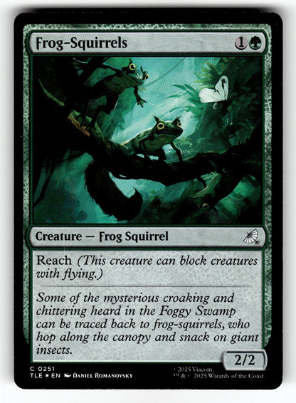 Frog-Squirrels – 251 TLE: Avatar: The Last Airbender: Eternal-Legal C Foil NM