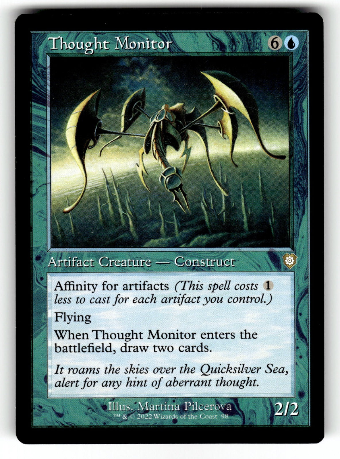 Thought Monitor (Retro Frame) – 98 BRC: Commander: The Brothers' War R LP