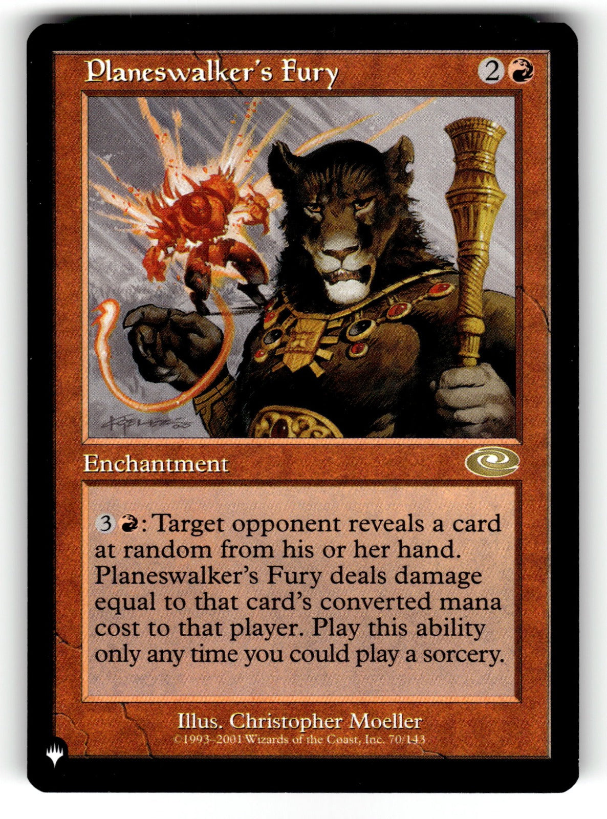 Planeswalker's Fury – 70/143 LIST: The List Reprints R LP