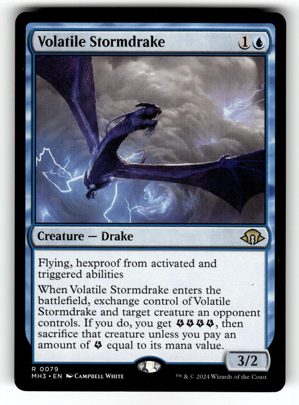 Volatile Stormdrake – 79 MH3: Modern Horizons 3 R NM