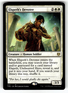 Elspeth's Devotee – 272 THB: Theros Beyond Death R NM