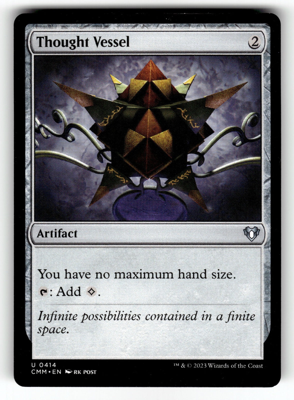 Thought Vessel – 414 CMM: Commander Masters U LP