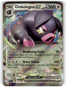 Oinkologne ex - – 158/198 SVI: SV01: Scarlet & Violet Base Set Double Rare Holo NM