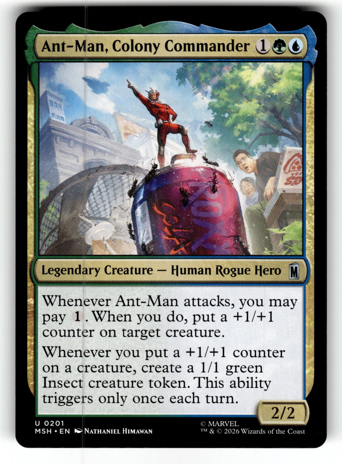 Ant-Man, Colony Commander – 201 MSH: Marvel Super Heroes U NM