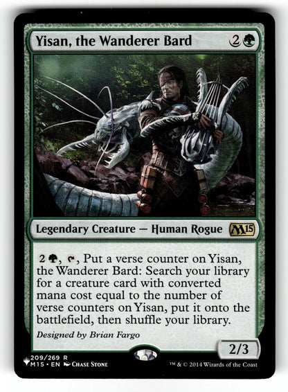 Yisan, the Wanderer Bard – 209/269 LIST: The List Reprints R NM