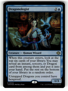 Dragonologist – 42 TDM: Tarkir: Dragonstorm R Foil NM